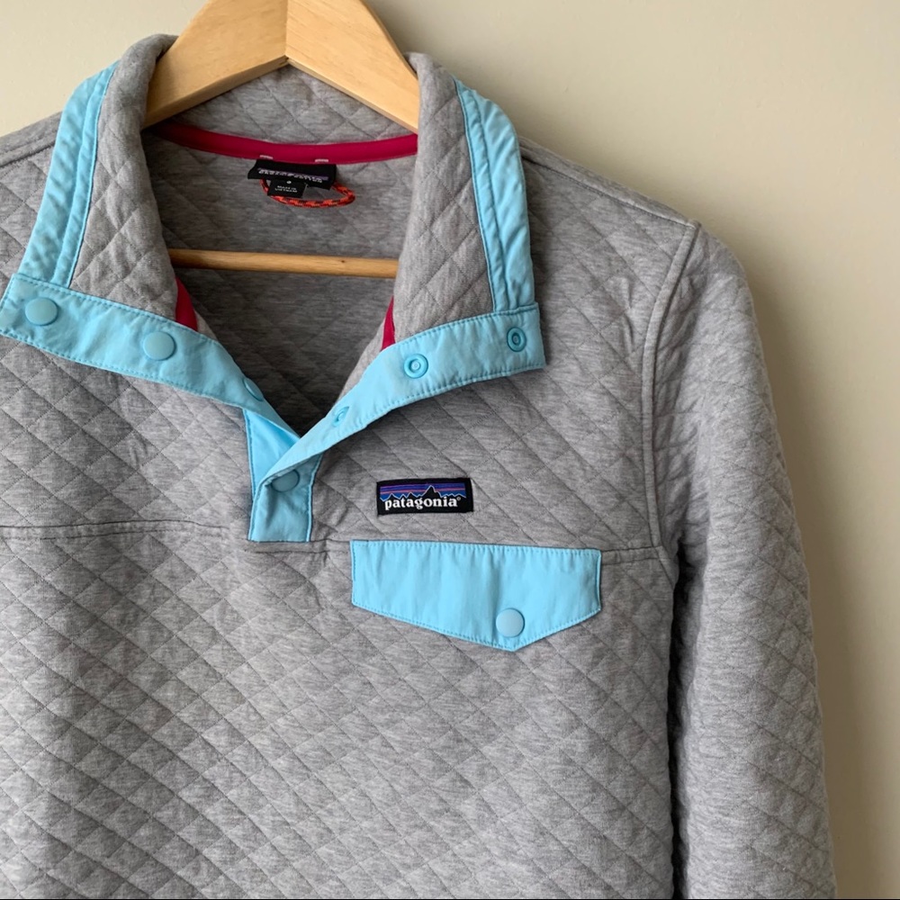 Patagonia Organic Cotton Quilt Snap T Pullover